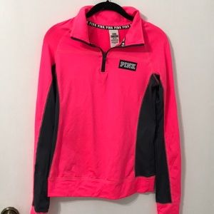 VS Pink Quarter Zip